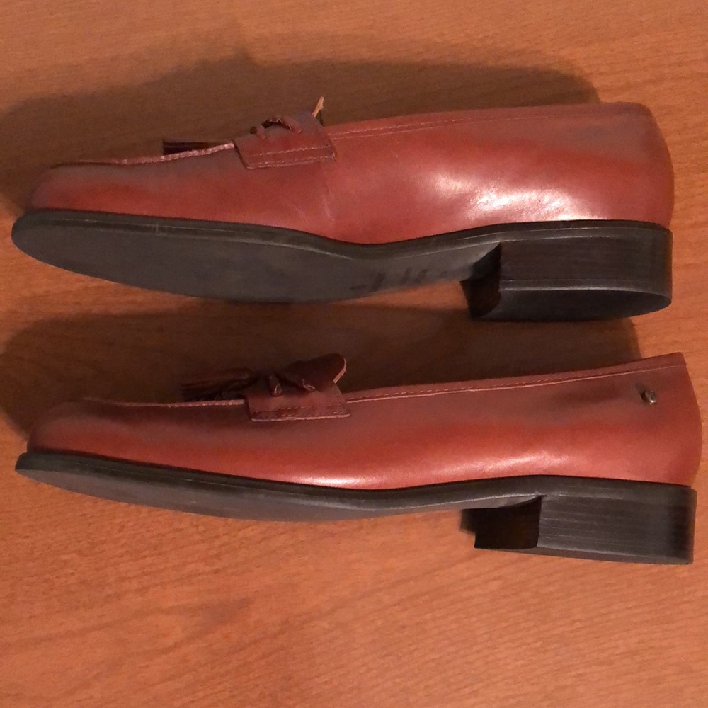 EUC Etienne Aignier Brown Leather Loafers - 8.5 - Picture 4 of 8